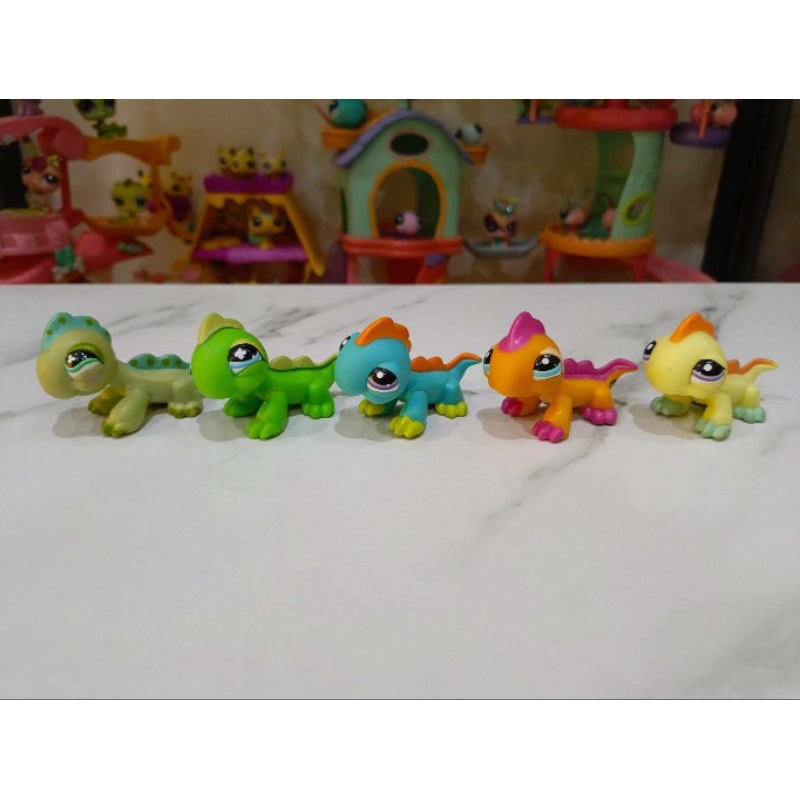 กิ้งก่า Lps ตัวเล่น lps ของแท้ #littlest pet shop#lps