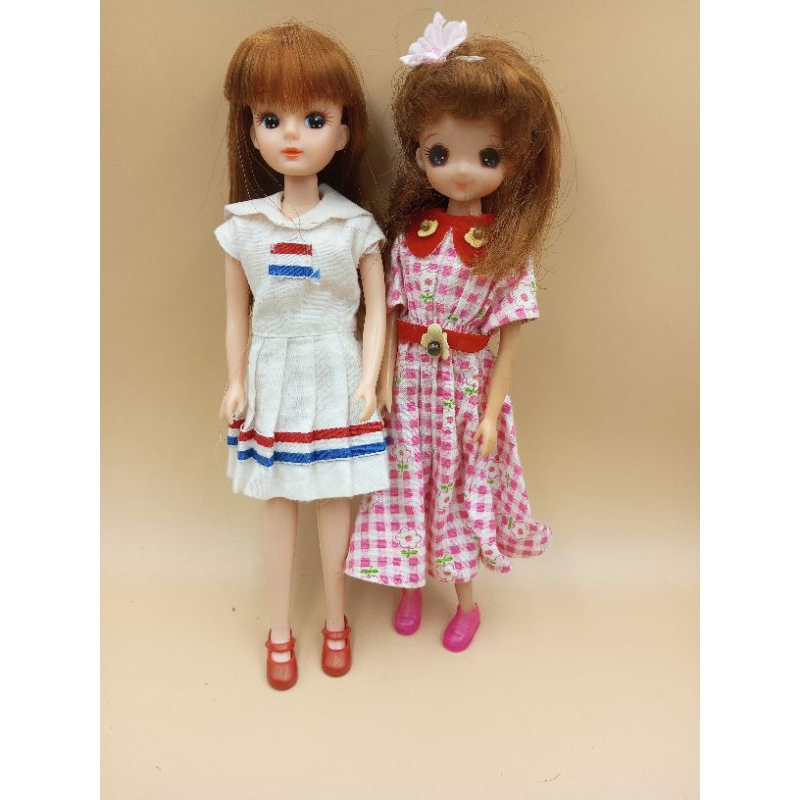 vintage Japan dolls Licca chan gen3 + Hitomi licca friend