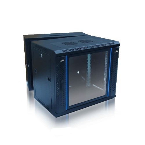 LINK 19” GLASS WALL RACK รุ่น CW2-60509G ตู้เก็บอุปกรณ์ขนาด 9U ลึก 50CM.