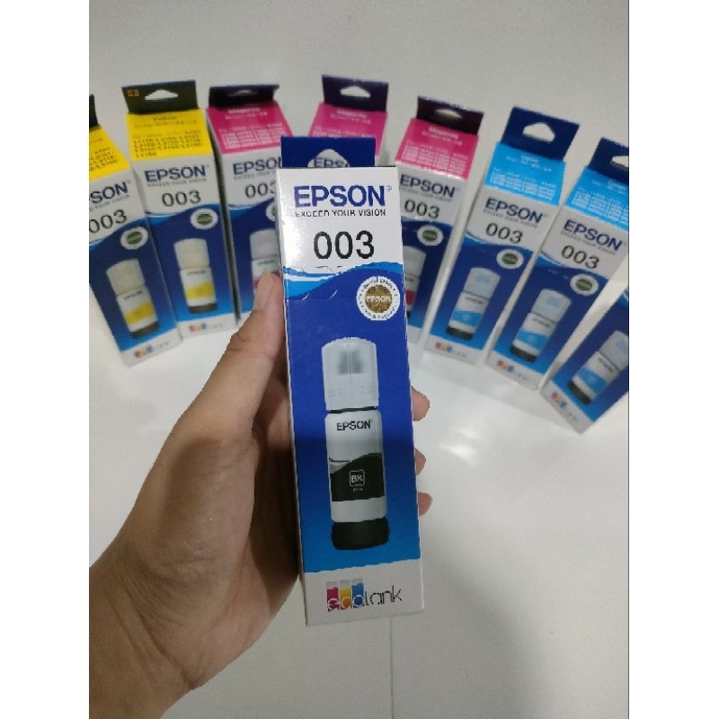 หมึก Epson003 แท้ พร้อมกล่อง