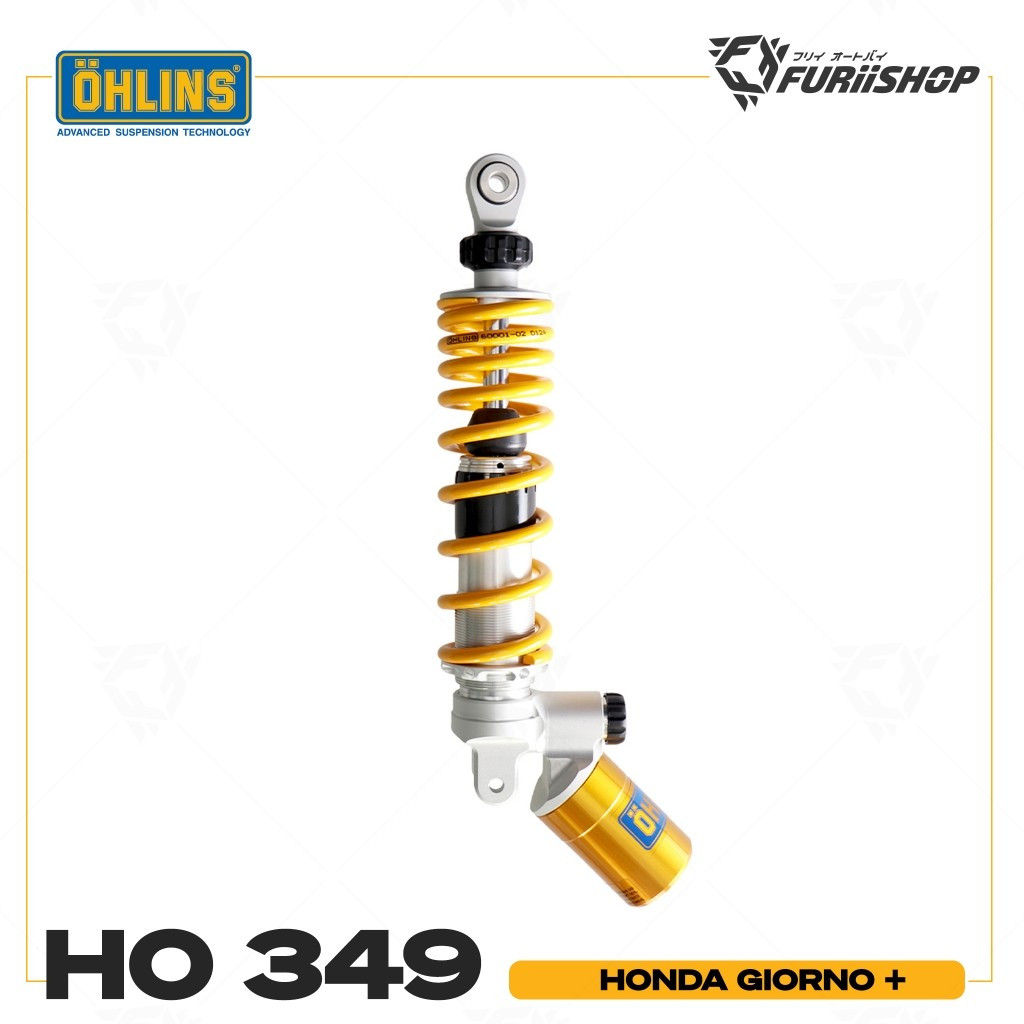 [ พร้อมส่งแล้ว ORDER NOW !!! ] โช๊คหลัง Ohlins HO 349 For Honda Giorno + 125