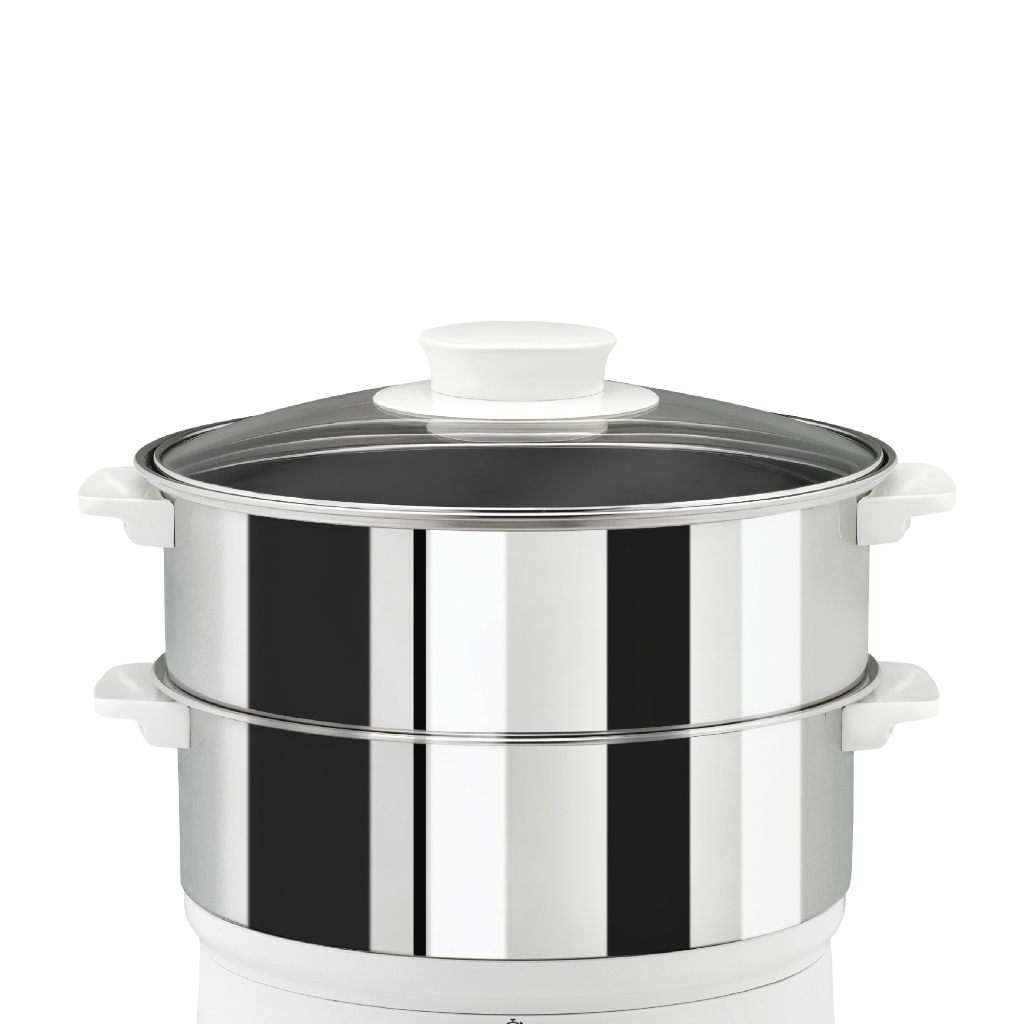 Tefal หม้อนึ่งสแตนเลสไฟฟ้า VC145130 CONVENIENT SERIES ความจุ 6 ลิตร กำลังไฟ 980 วัตต์ รับประกัน 2ปี