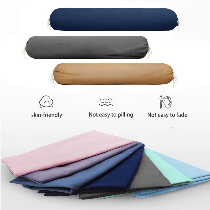 ปลอกหมอน 110*22cm ปลอกหมอนบอดี กันไรฝุ่น สีเทาเข้ม กันเลอะ ปลอกหมอนข้างใหญ่ - รูปที่ 4