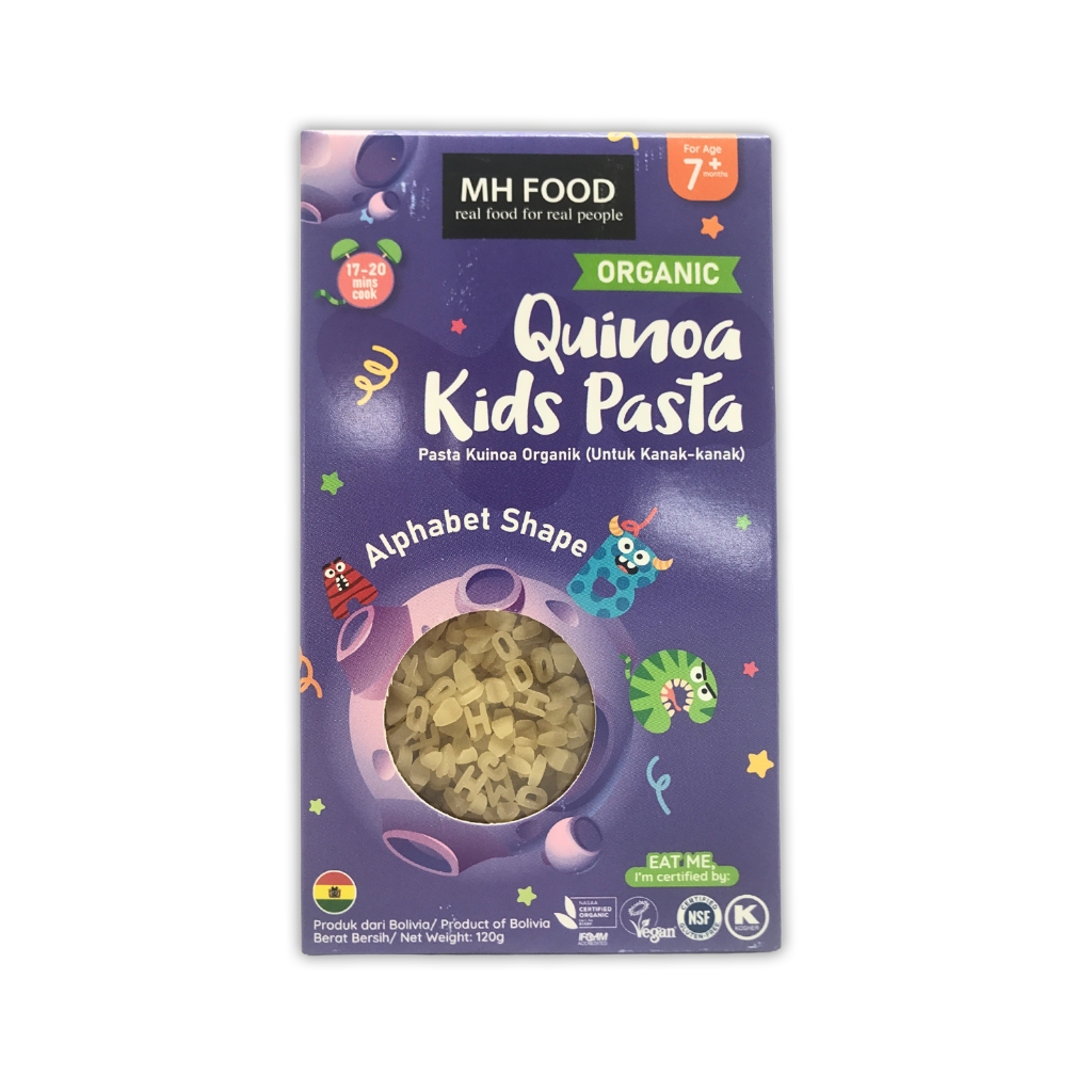 MH FOOD | Organic Quinoa Kids Pasta 120g