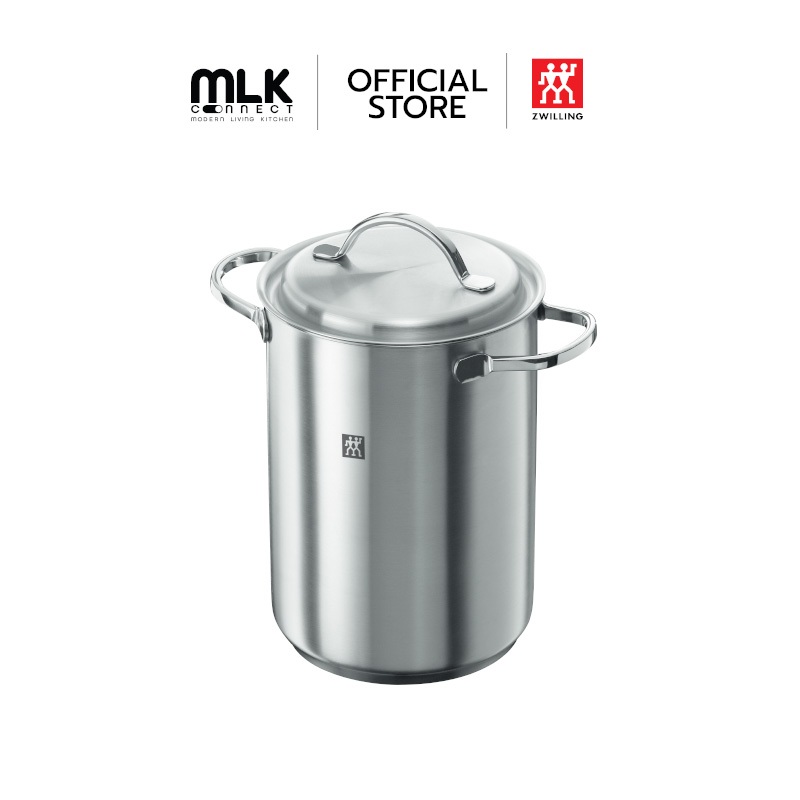 ZWILLING หม้อต้มเส้นสปาเก็ตตี้รุ่น TWIN SPECIALS  กระจายความร้อนดีเยี่ยม 4.5ลิตร สีเงิน N40990005