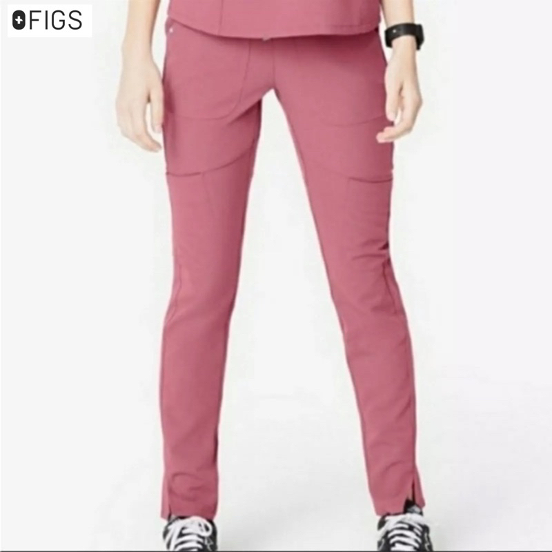 กางเกงขายาว FIGSผ้ายืดหยุ่นสุง รุ่นKochi Pantsใส่ทำงานใส่ท่องเที่ยวของแท้Outletหลุดโรงงาน