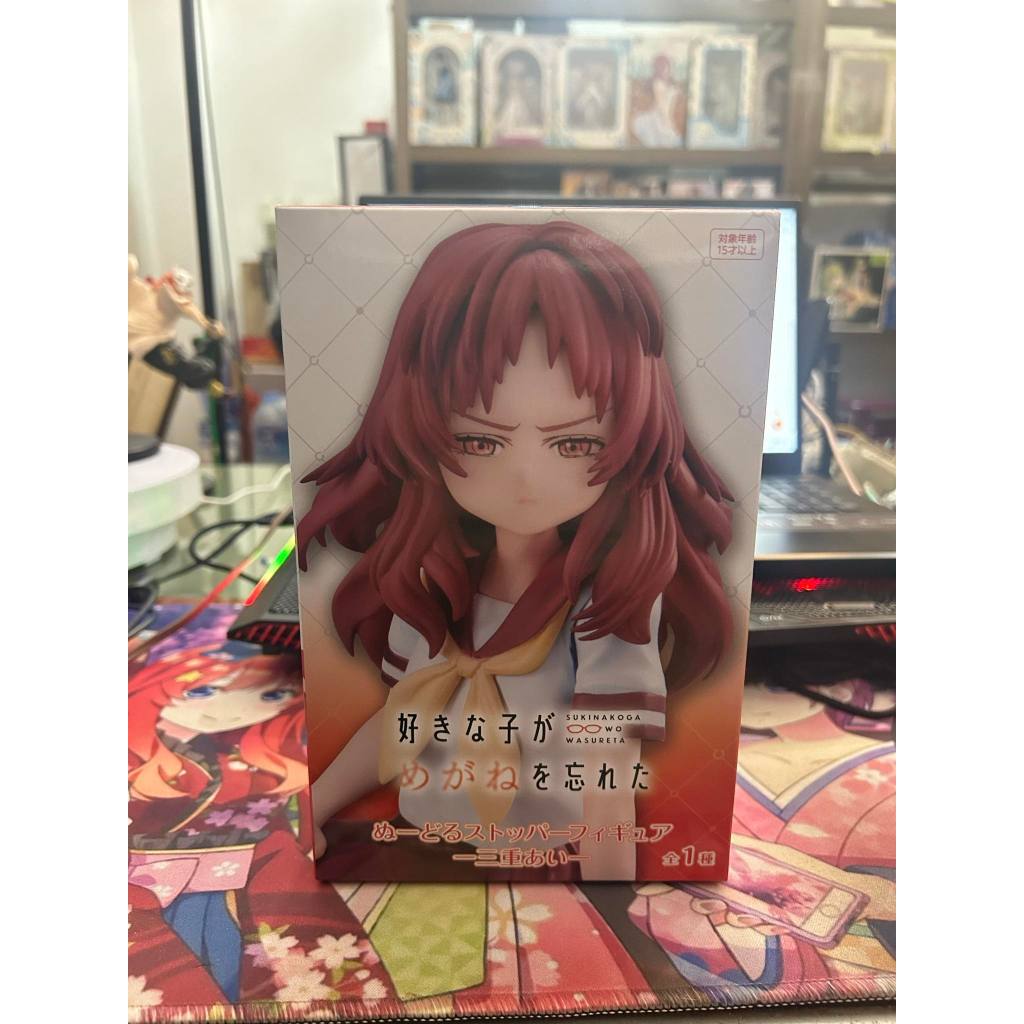 พร้อมส่ง/โมเดลสาวลืมแว่น มือ1 LOT.JP ของแท้/The Girl I Like Forgot Her Glasses Ai Mie Noodle Stopper