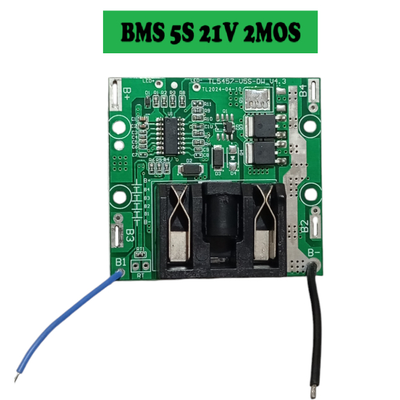 BMS Li-ion 3.7V 5S 21V 2MOS บอร์ดป้องกันแบตเตอรี่