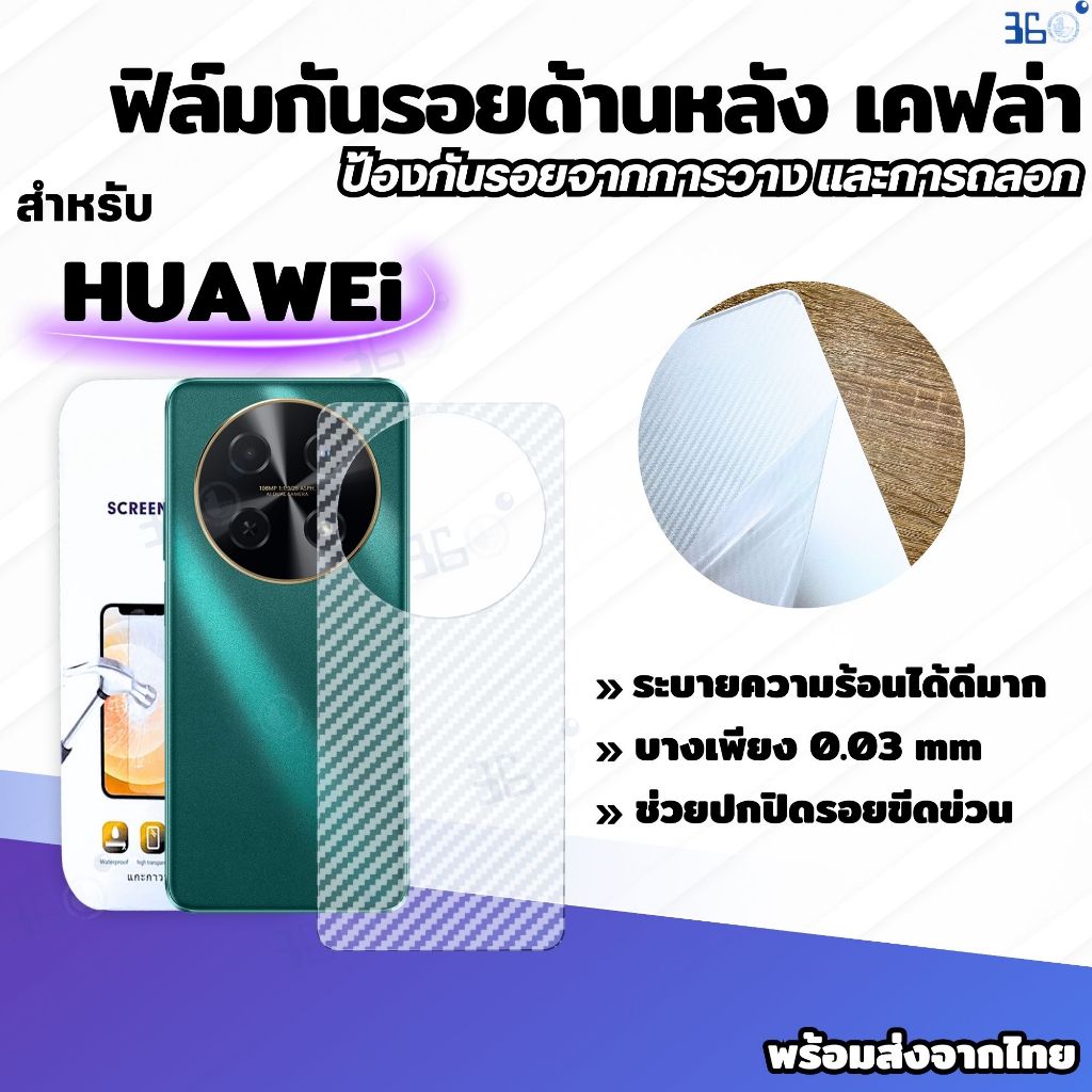 [🇰🇷งานเกาหลี] ฟิล์มหลัง Huawei P30 Nova 9SE 14 Pro X9b 200 5T 7SE Y5-2019 Y6 Y7Pro 2018-2019
