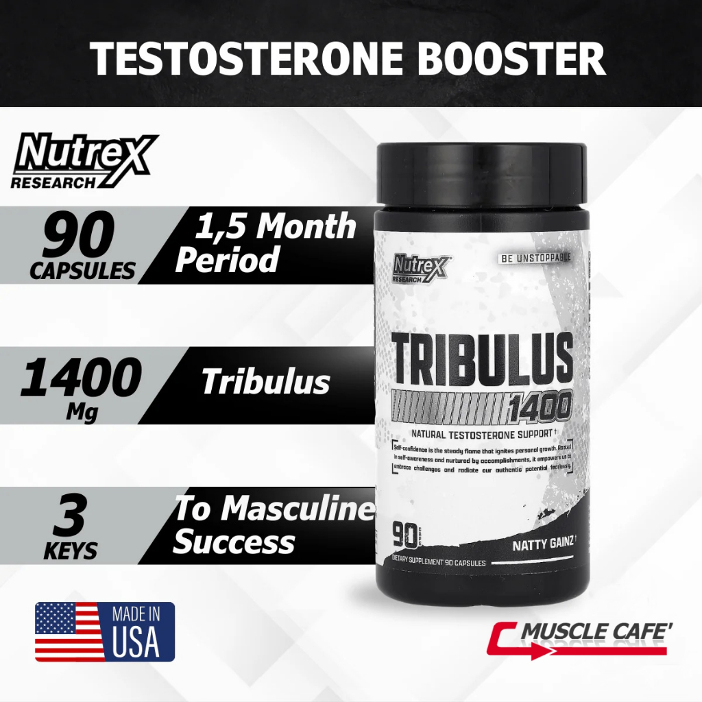 Nutrex Tribulus 1400 (90Capsules) ราคา ถูกที่สุด ดีลบีเคเค