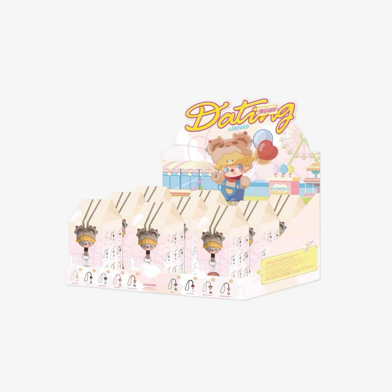 พร้อมส่งยก Box POP MART - สายคล้อง DIMOO Dating Series-Lanyard Blind