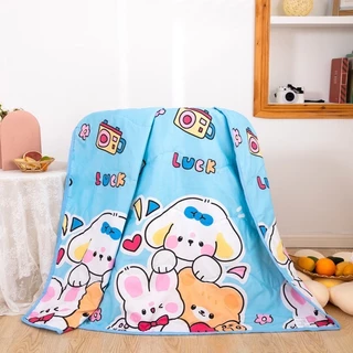 【size110*150】 ผ้าห่มเด็ก ผ้าห่มเครื่องปรับอากาศสำหรับเด็ก ผ้าห่มฤดูร้อน ลายการ์ตูน เนื้อผ้าดีมาก ช่วยทำให้กลับสบาย 💖🌈