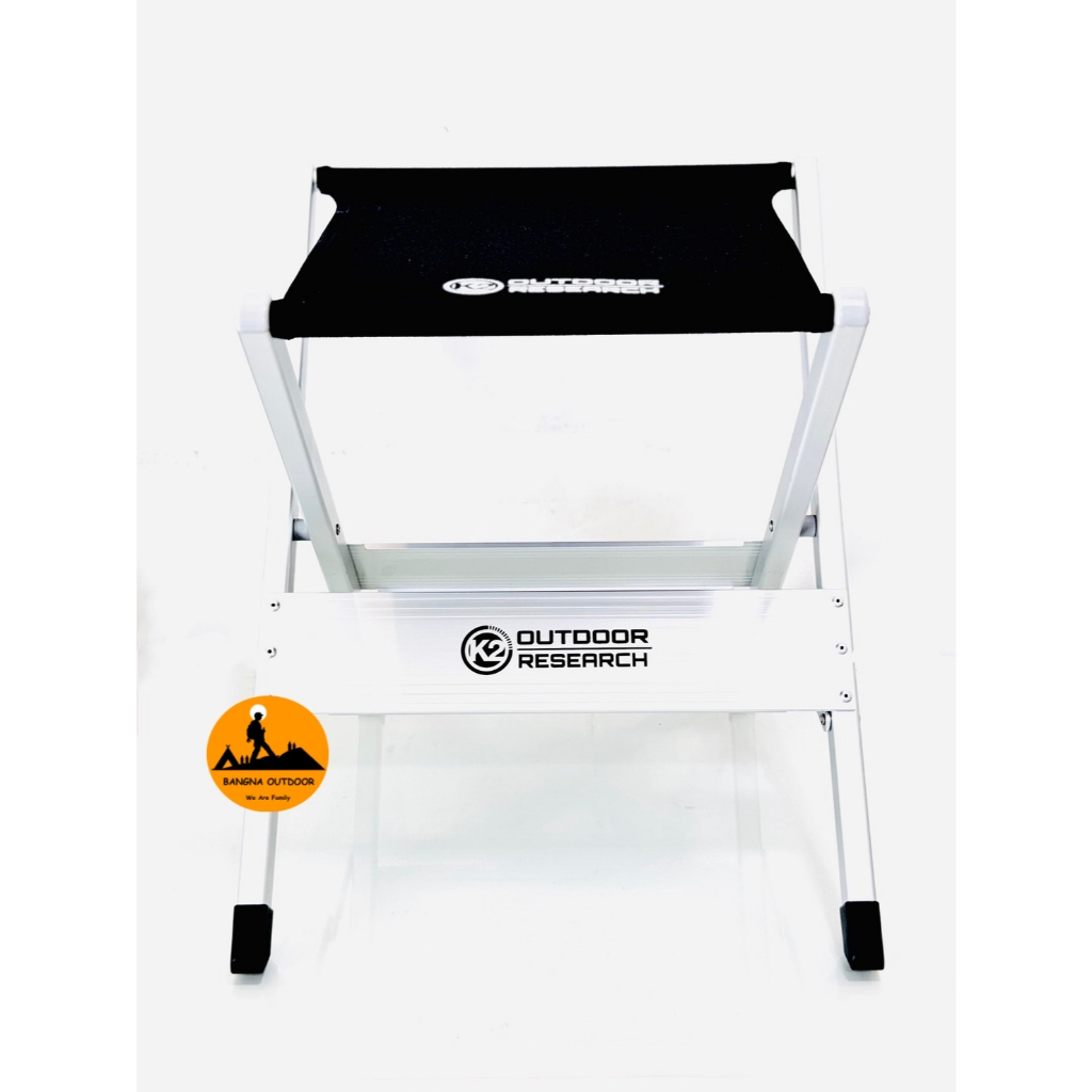 เก้าอี้พับ เก้าอี้วางขา K2 RELAXING STOOL XT พกพาง่าย วัสดุผ้าแคนวาส โครงอลูมิเนียม