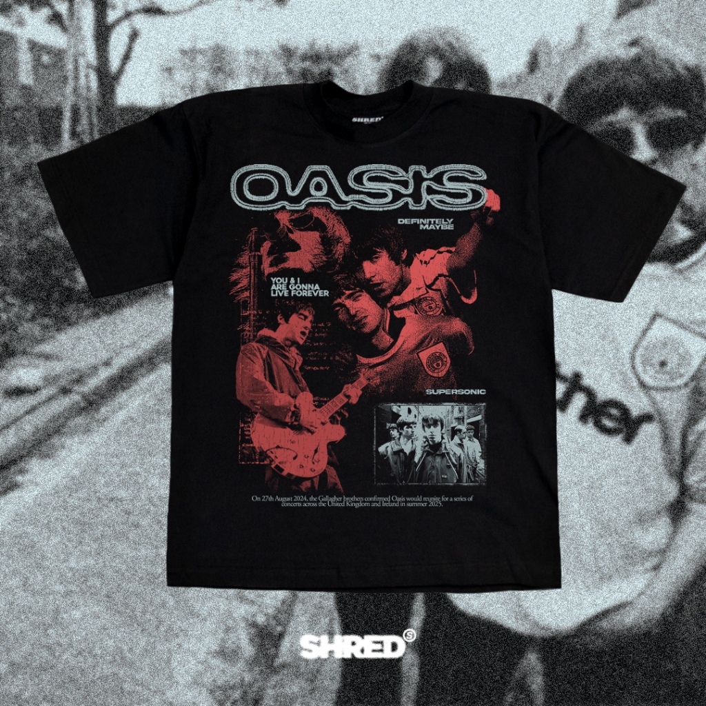 SHREDBKK OASIS 04( เสื้อยืดโอเวอร์ไซส์ premium cotton 100% )
