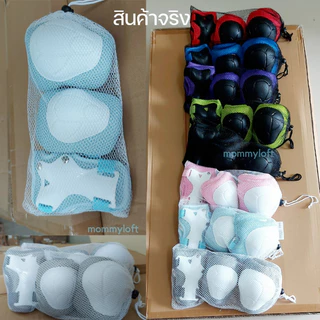 [พร้อมส่ง] เซตหมวกกันน็อค เด็ก สนับมือ สนับเข่า สนับศอก หมวกกันน็อค Helmet protective kid balance bike