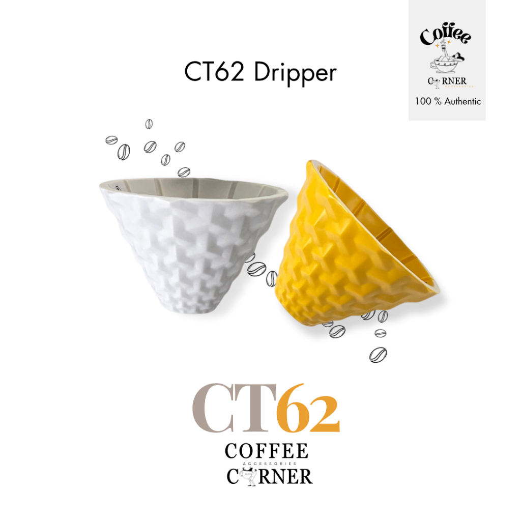 CT62 Coffee Dripper (ุNew 6 color)