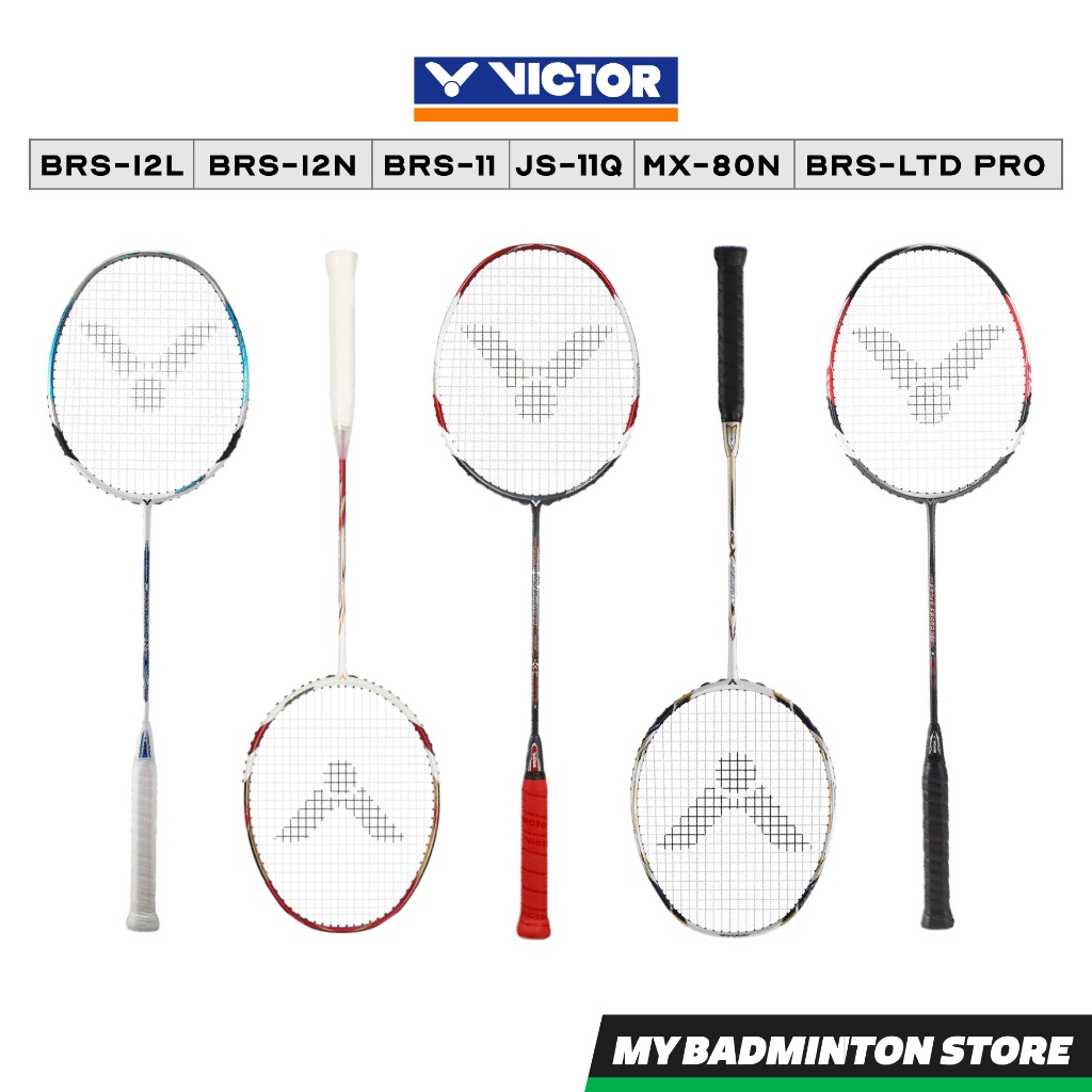 [Pre-order] VICTOR ไม้แบดมินตัน รุ่น BRS-LTD-PRO, BRS-LTD, BRS-11, MX-80N, JS-11 ขนาด 3U/5G 4U/G5