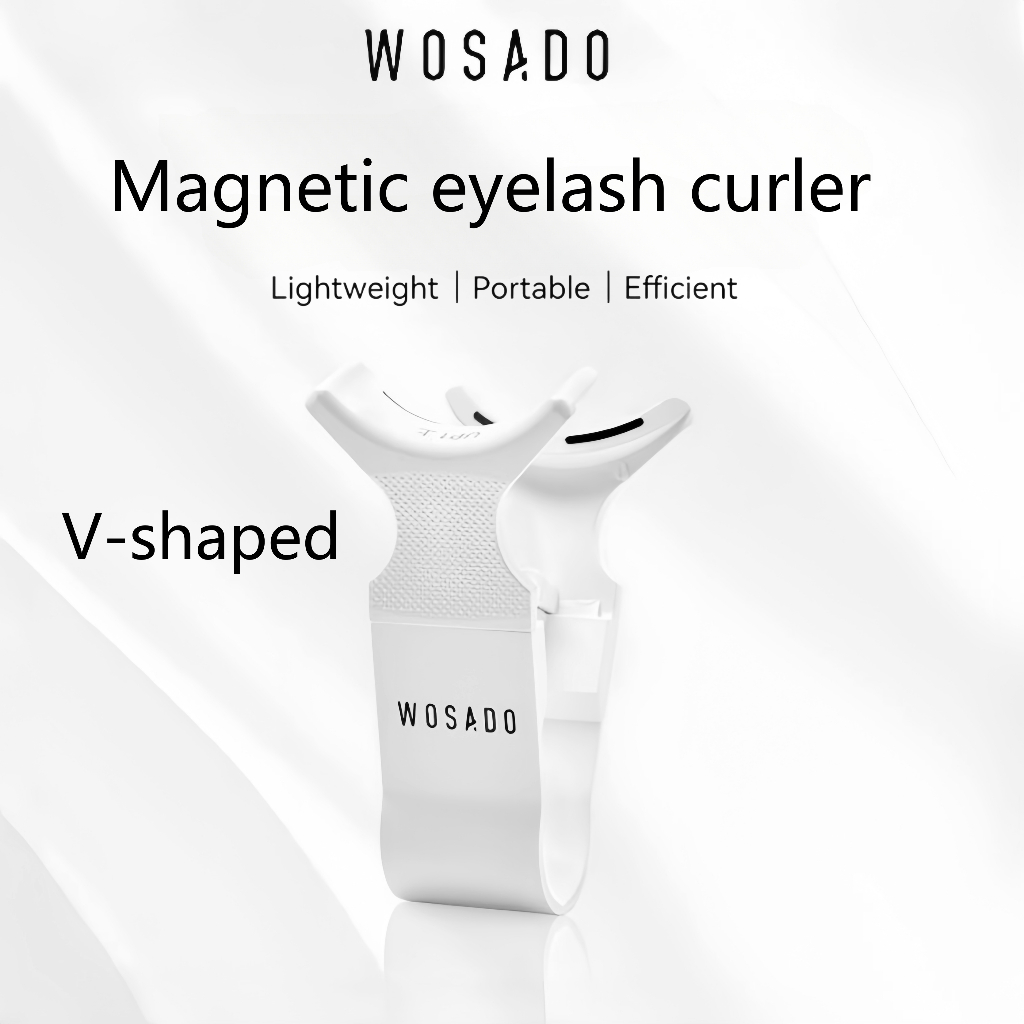 จัดส่งจากกรุงเทพฯ！WOSADO เครื่องดัดขนตาแม่เหล็กรูปทรง V Professional คุณภาพสูง WOSADO Magnetic eyelash curler
