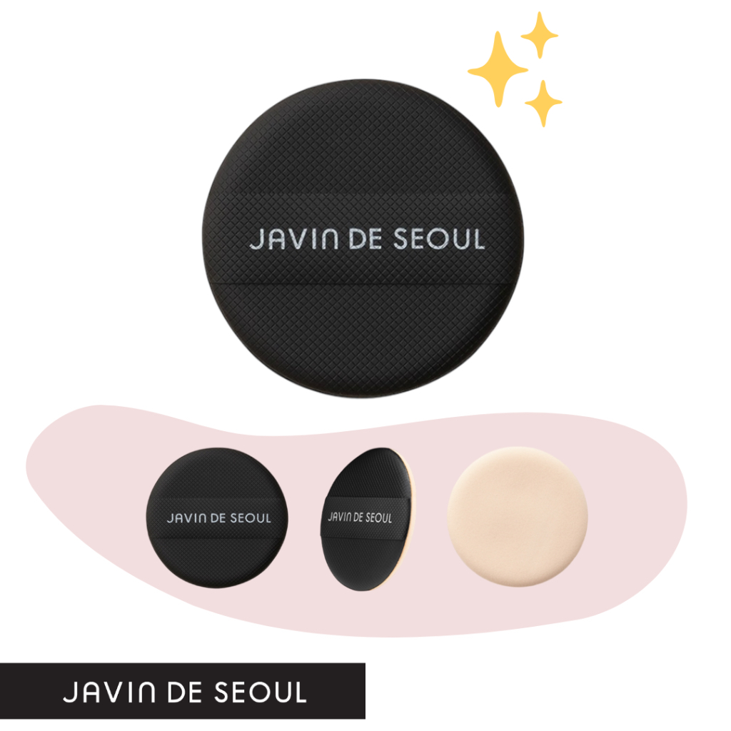(🐳พร้อมส่ง) JAVIN DE SEOUL Wink Foundation Pact Cushion Puff พัฟคุชชั่น Wink ตัวดัง