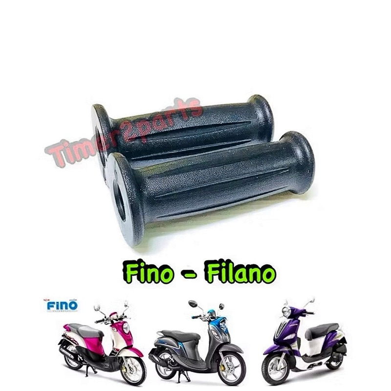 ปลอกแฮนด์ Fino Filano สีดำ 1คู่ อย่างดี