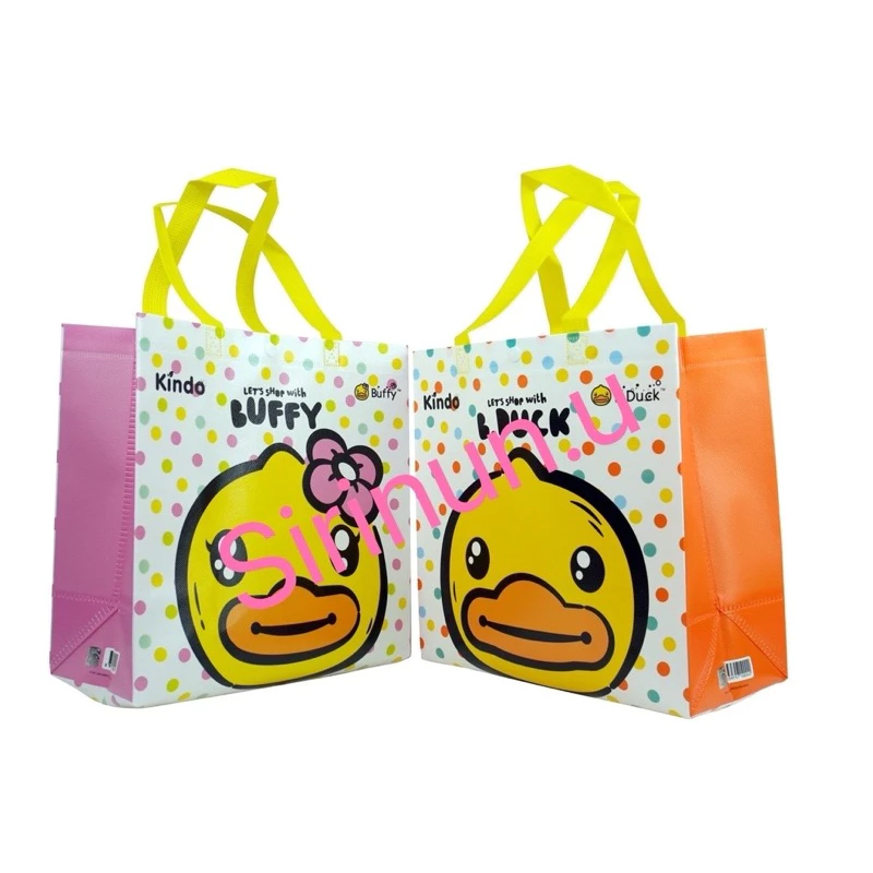 B08 กระเป๋า B.DUCK บีดัก กระเป๋าเป็ด เป็ดเหลือง กระเป๋าผ้า ถุงผ้า กระเป๋าเอนกประสงค์
