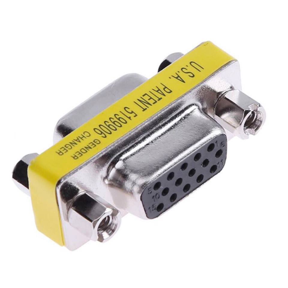 ตัวแปลง VGA FeMale-FeMale แปลง VGA เมีย-เมีย Dsub 15 pin F-F