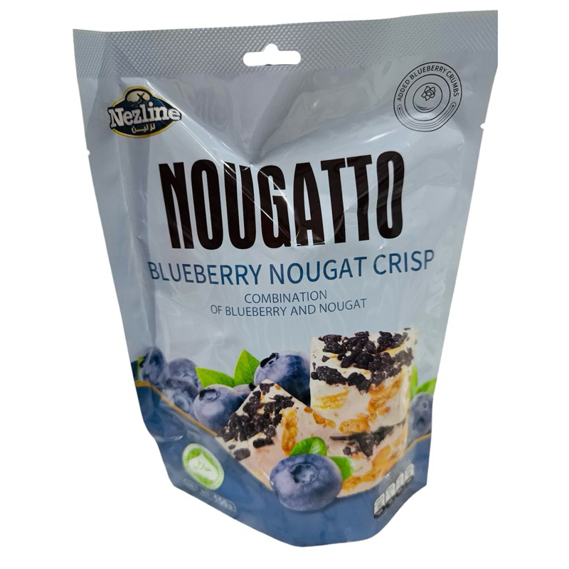 Nezline Nougatto Nougat Crisp นูกัตโตะ ขนมนูกัตโตะหนึบๆหนับๆ อร่อย หวานน้อย