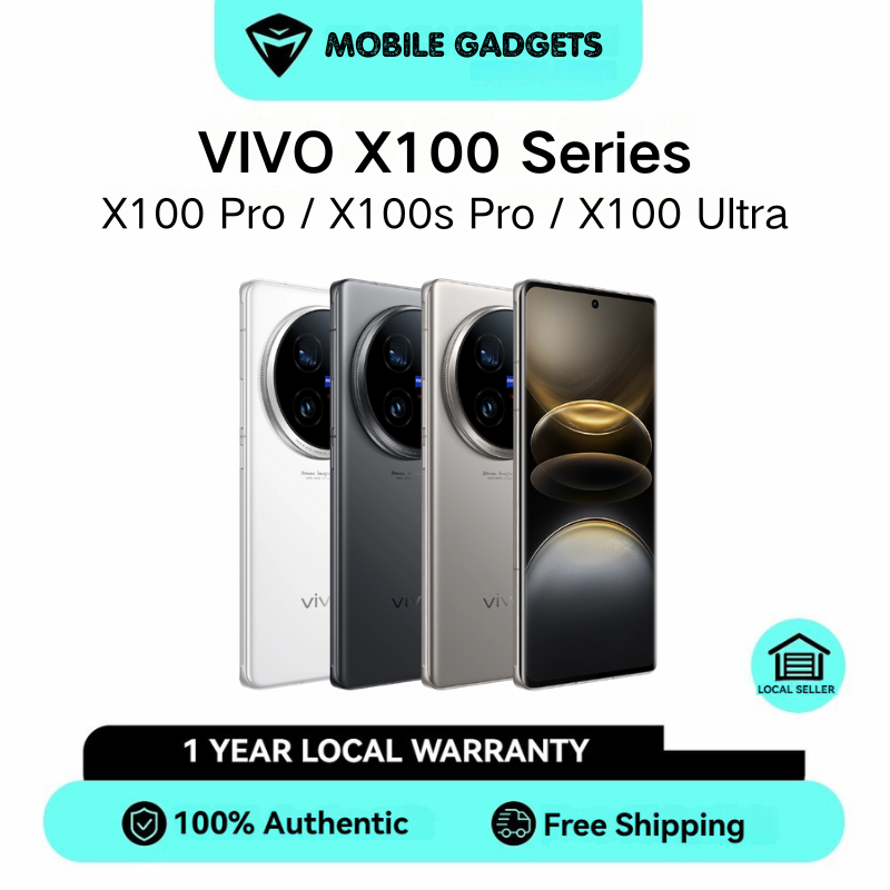 VIVO X100 Ultra / VIVO X100s Pro / VIVO X100s / VIVO X100 Pro / VIVO X100 Phone | Snapdragon 8 Gen 3