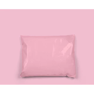 สีพาสเทล ไม่พิมพ์ (แพค 100ใบ) ซองไปรษณีย์พลาสติกสีพาสเทล สีสวยหวาน ถุงไปรษณีย์