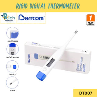 Berrcom RIGID DIGITALTHERMOMETER (DT007) เครื่องวัดอุณหภูมิแบบดิจิตอล [รับประกันคุณภาพ 1 ปี]