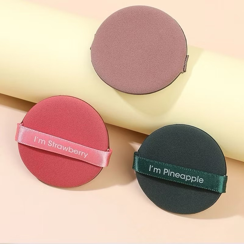 พร้อมส่ง 1 ชิ้น(จัดส่งคละสี)#พัฟแต่งหน้า ใช้เกลี่ยรองพื้น หรือทาแป้งพัฟ ใช้ได้ทั้งแบบแห้งและเปียก
