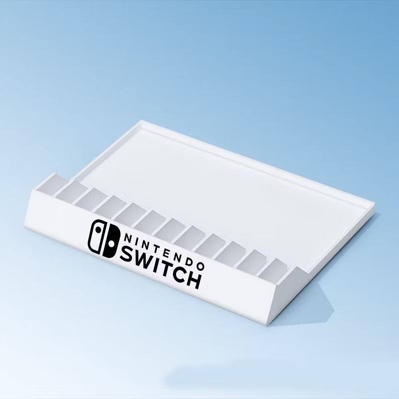 ชั้นวางแผ่นเกม อุปกรร์เสริมหรับ  nintendo switch 12 pcs