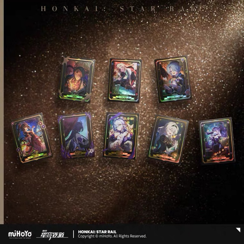 [พรีรอ12-20วัน] Official แท้ 8ใบ เซตการ์ด Penacony Honkai star rail Mihoyo
