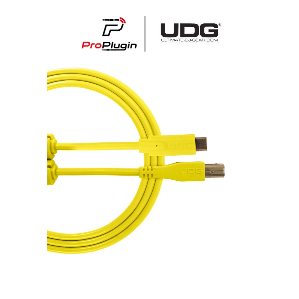 UDG Ultimate Audio Cable USB 3.2 C-C Yellow Straight 1,5m