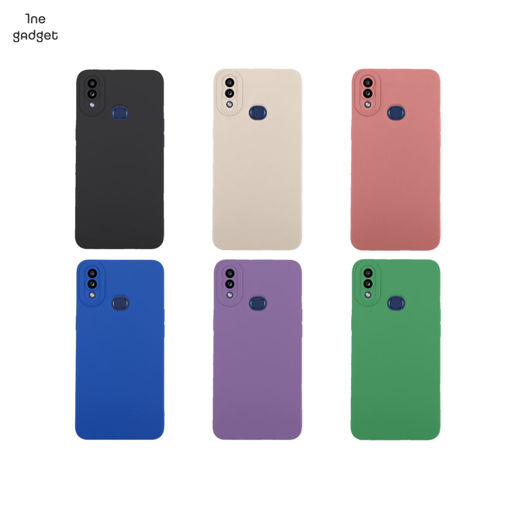 เคส สำหรับ Samsung Galaxy A10s เคสซิลิโคนนิ่ม กันกล้อง สีพาสเทล TPU หนา