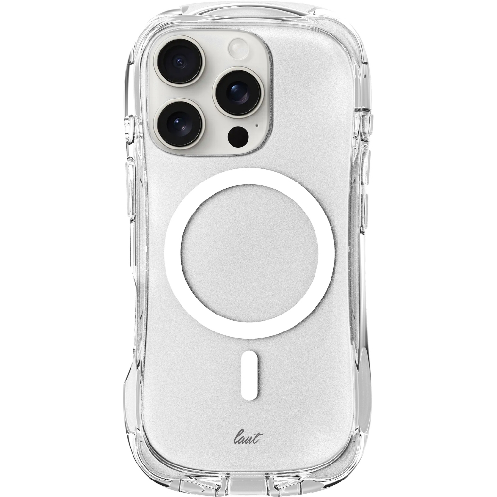 เคส: LAUT Casing for iPhone 16 Pop Lume- Crystal Clear