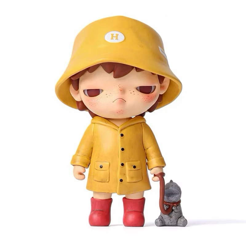 new ฮู้ดเหลือง Wandering Yellow Hood Hirono City of Mercy แท้จากกล่องดำ