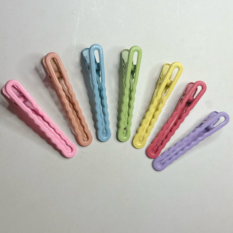 Y092 อะไหล่กิ๊บติดผม เคลือบสี