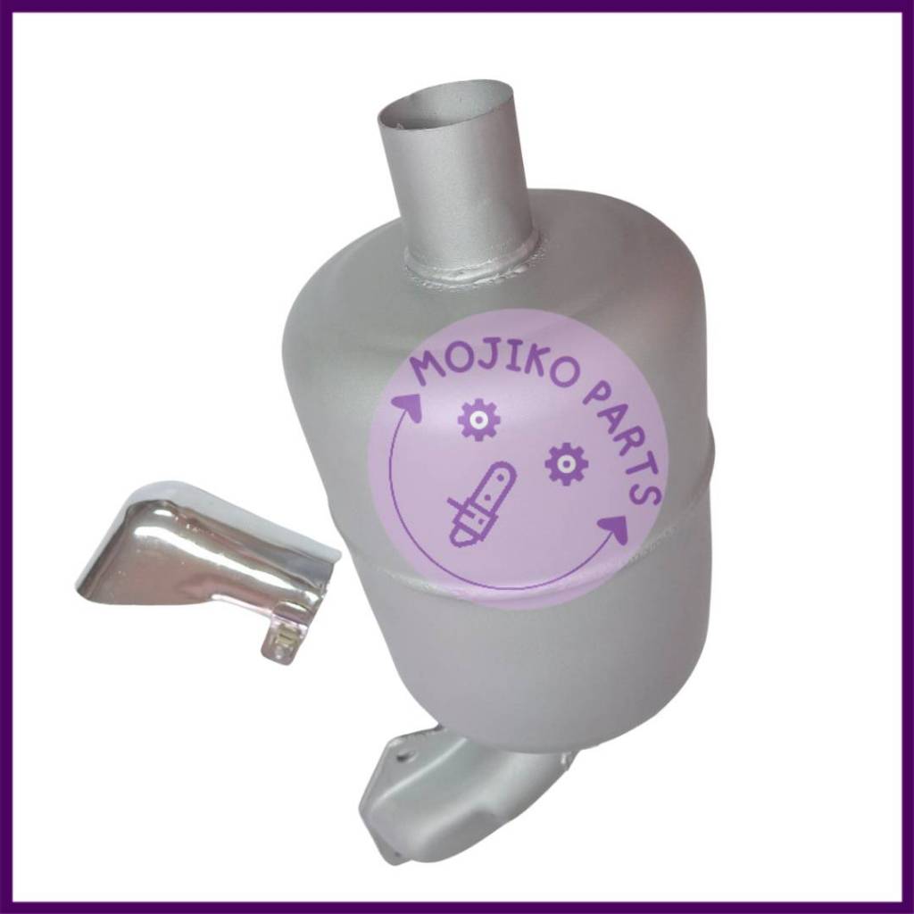 ท่อไอเสีย TF105-TF115 L/LM TF110-120 DI เกรด A พร้อมปลายท่อ (ครบชุด) อะไหล่รถไถเดินตาม Y A N M A R - รูปที่ 4