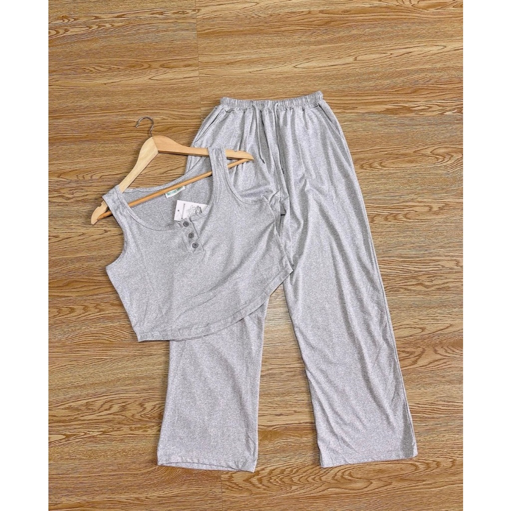 ชุดเซ็ต งานป้ายMOTHING HOUSE สีเทา