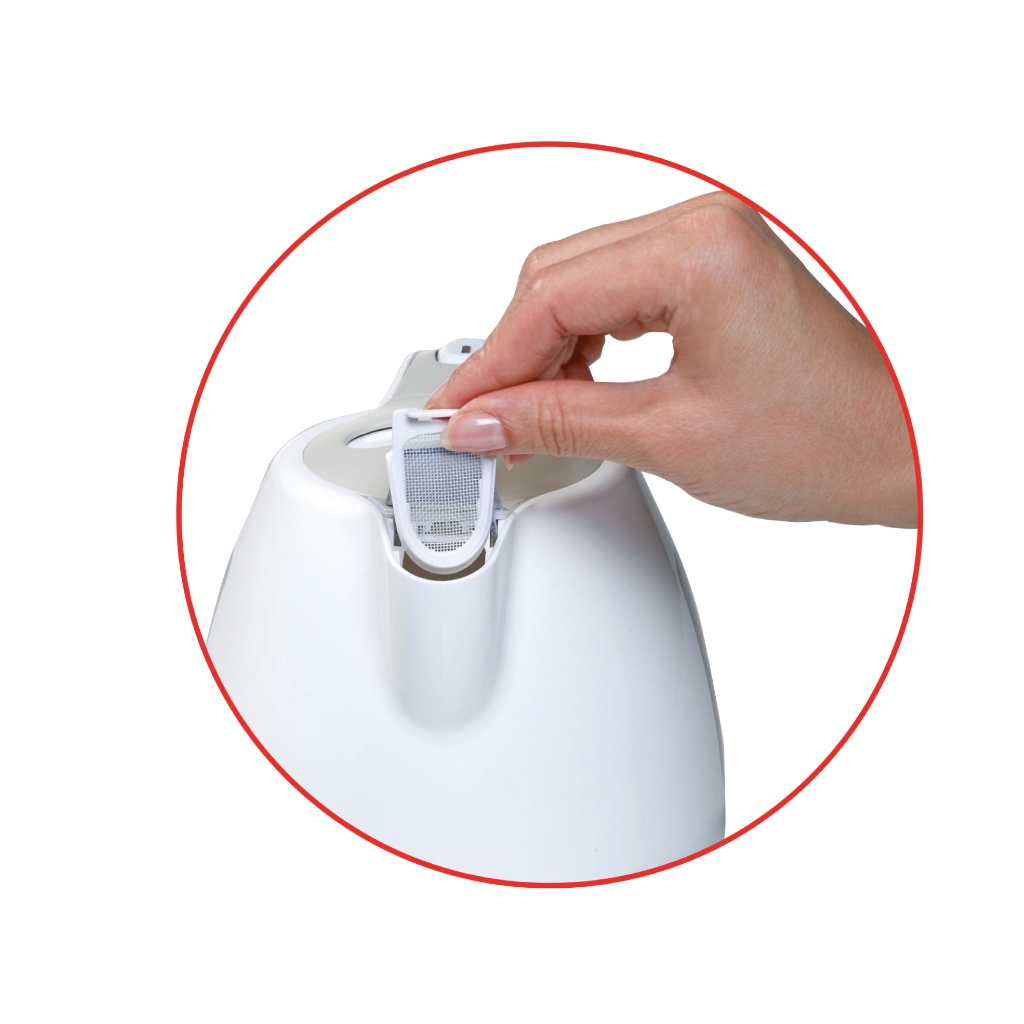 Tefal กาต้มน้ำไฟฟ้า รุ่น BF812121 (0.8 ลิตร) สีขาว กำลังไฟฟ้า 2200 วัตต์ ตัดไฟอัตโนมัติเมื่อน้ำเดือด