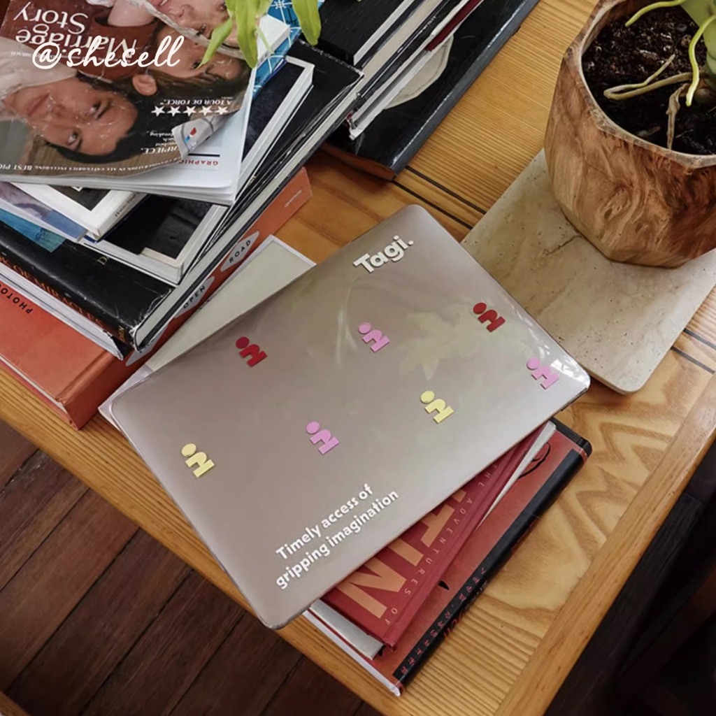 Shesell พร้อมส่ง✨เคส macbook(Crystal)M4 Air13/Air15/Pro13/16 เคสสำหรับแมคบุ๊คใส Gripping Imagination