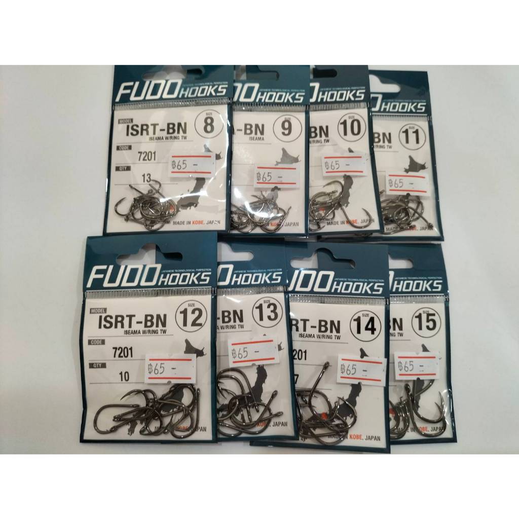ตัวเบ็ด FUDO HOOKS ISRT-BN 7201
