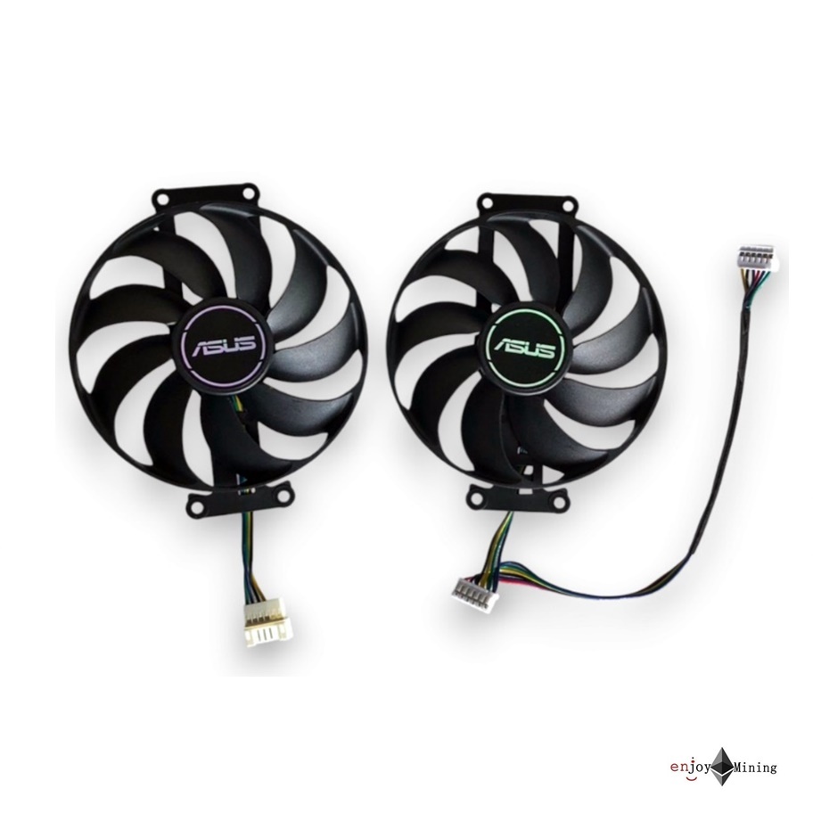 พัดลมการ์ดจอ ASUS GTX 1660 1660s 1660ti 2060s DUAL EVO graphics card fan FDC10H12S9-C