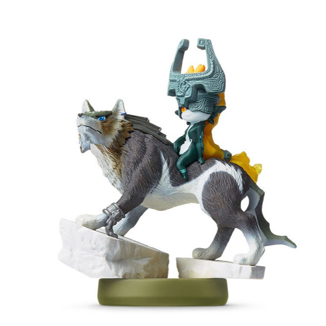Zelda no Densetsu: Twilight Princess - Midna - Wolf Link - Amiibo - Amiibo Zelda no Densetsu Series 