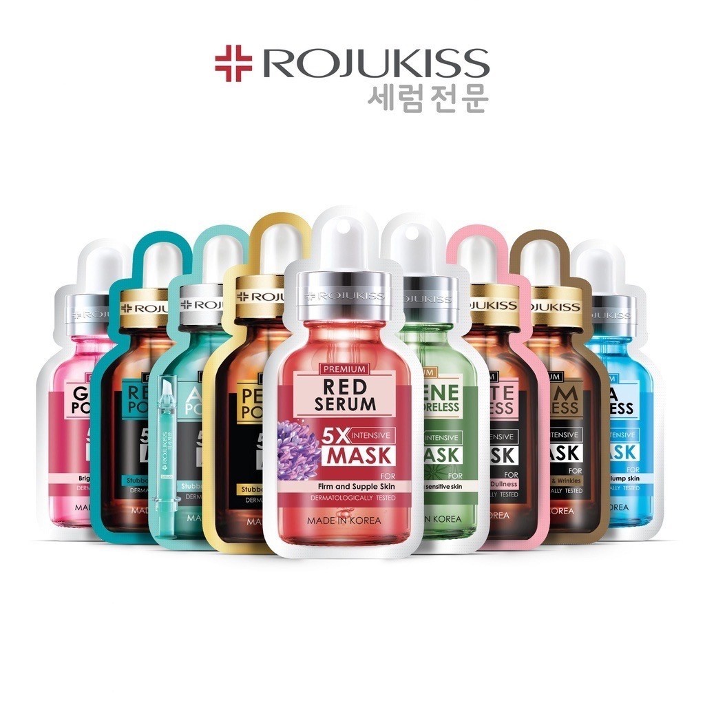 ซื้อ มาร์กโรจูคิส มาร์กเกาหลี Rojokiss มาร์กแก้ไขปัญหาผิวหน้า และช่วยฟื้นบำรุงผิวหน้าให้ดูสุขภาพดี