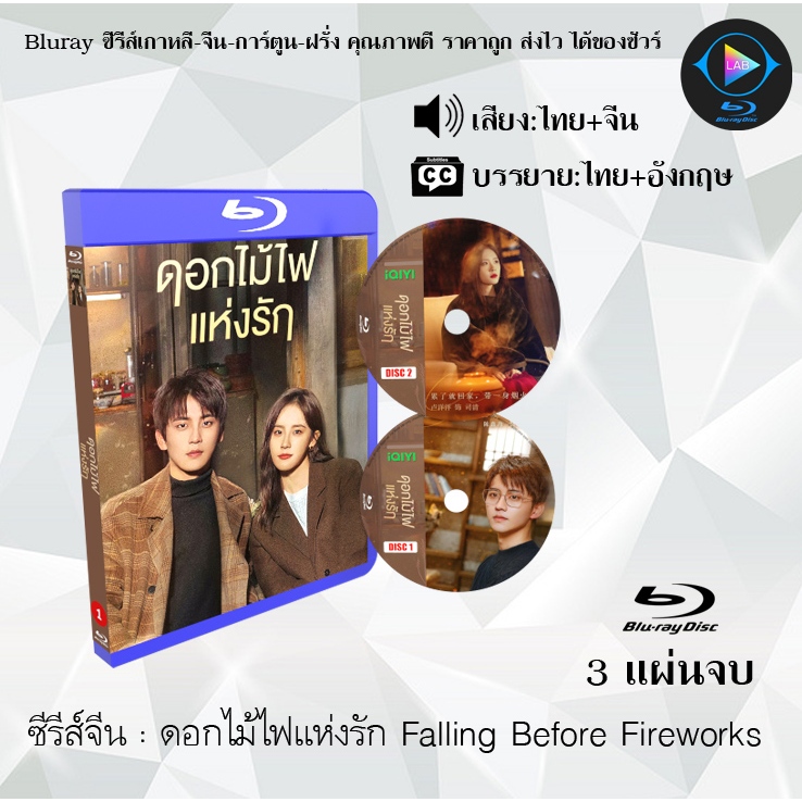 ซีรีส์จีน ดอกไม้ไฟแห่งรัก Falling Before Fireworks : 3 แผ่นจบ (พากย์ไทย+ซับไทย)