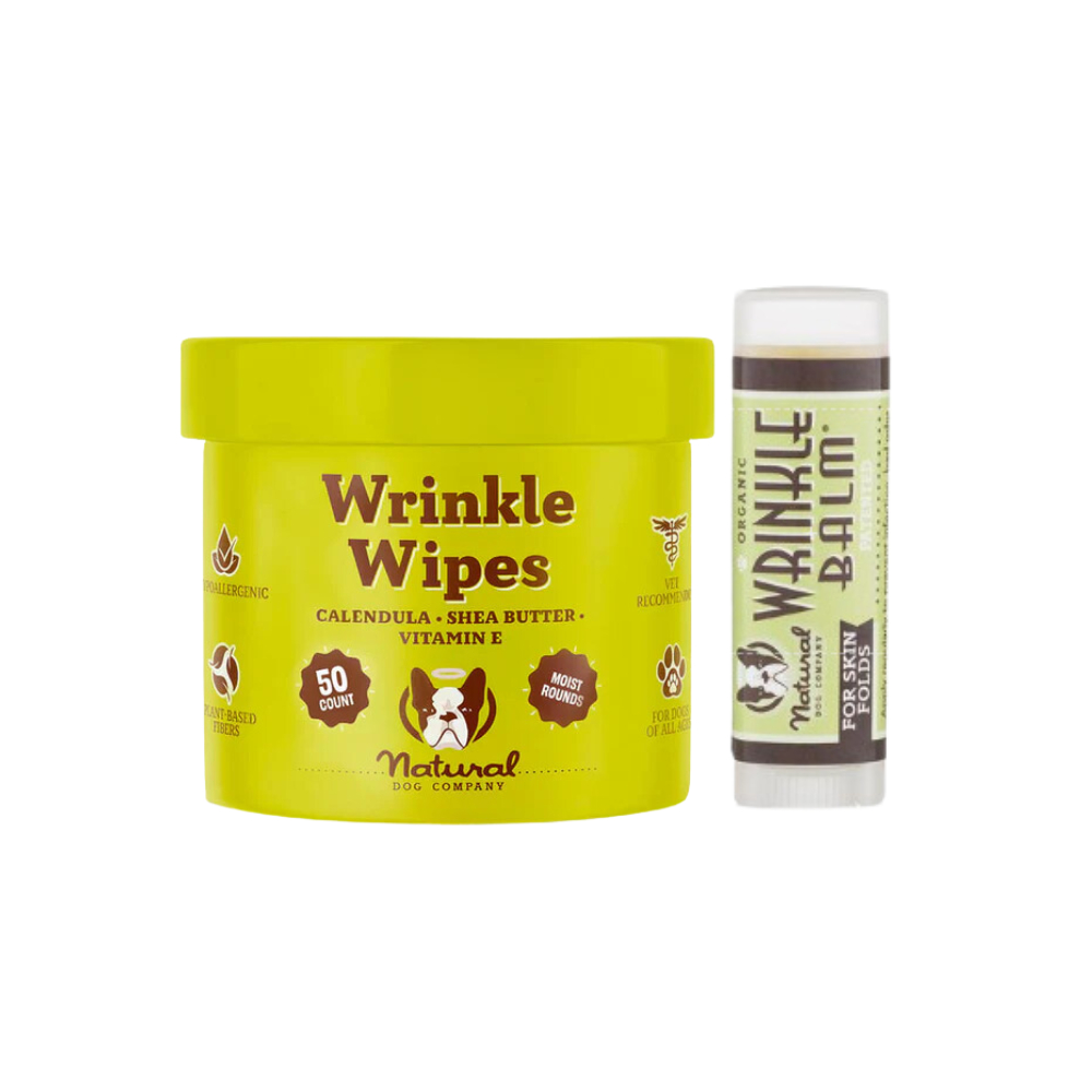 NATURAL DOG COMPANY:ANTI-BACTERIAL SET(เซ็ทสำหรับดูแลบรรเทาอาการติดเชื้อ บริเวณใบหน้า)