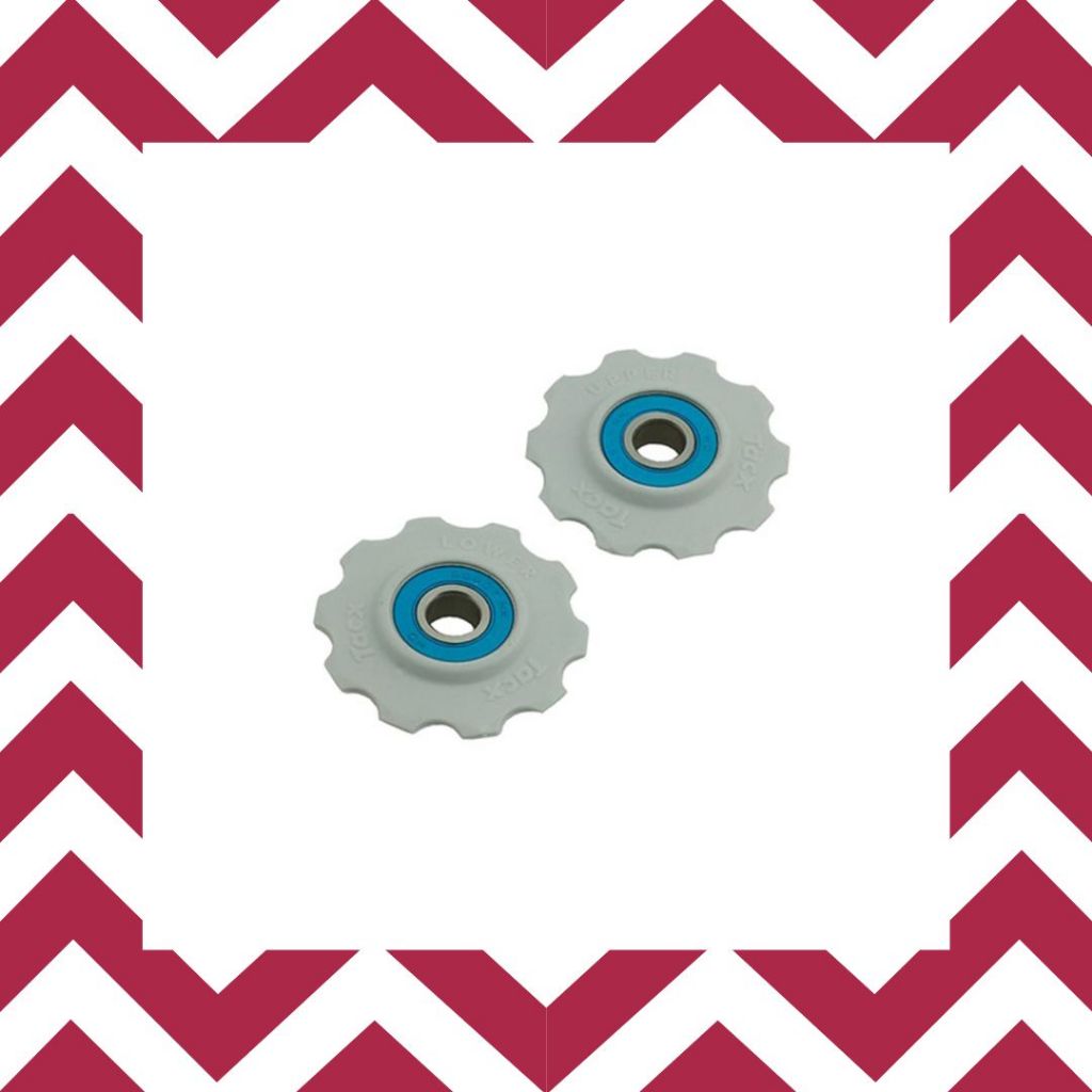 ลูกรอกตีนผี JOCKEY WHEELS GREY, CERAMIC BEARINGS