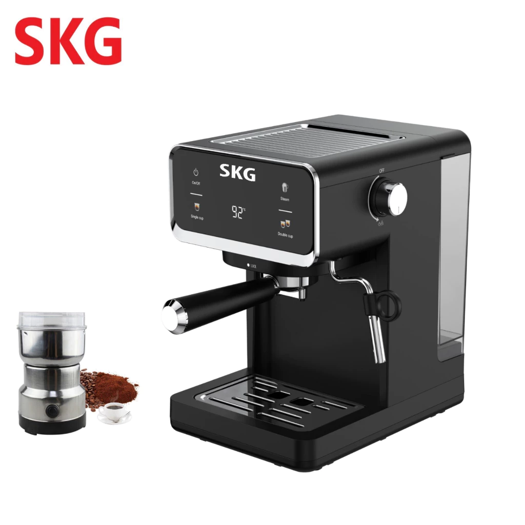SKG เครื่องชงกาแฟสด รุ่น SK-1207 แถมฟรี!! ก้านชง,ถ้วยกรอง 2 ขนาด,ช้อนตักกาแฟ